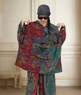 Luxury Boho Oversized Cotton & Linen Hoodie